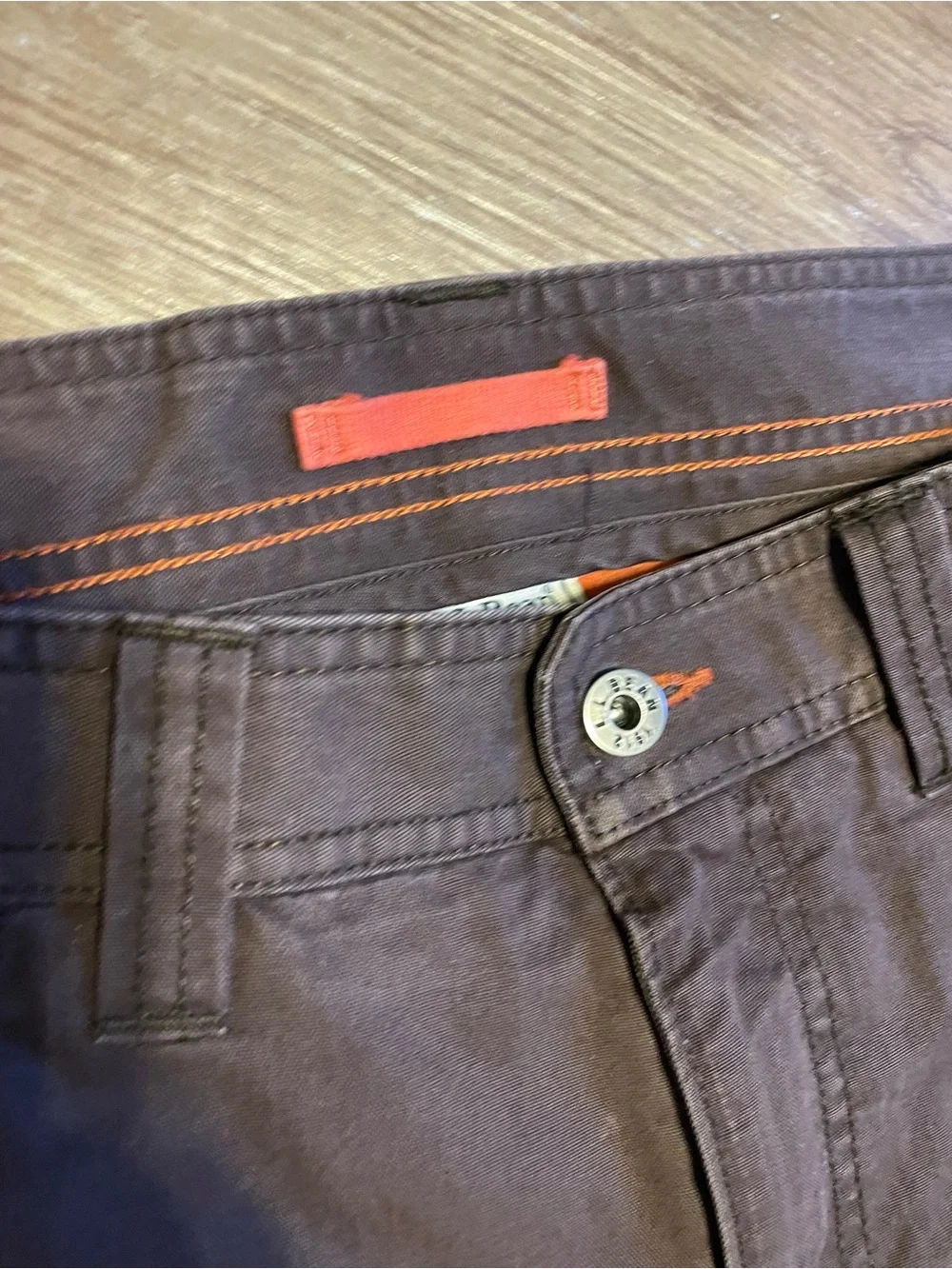 L.L. Bean BeanTech Fleece Lined Brown Cargo Utility Pants